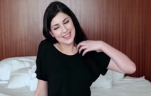 Naughty dark haired girl fucked in hotel room